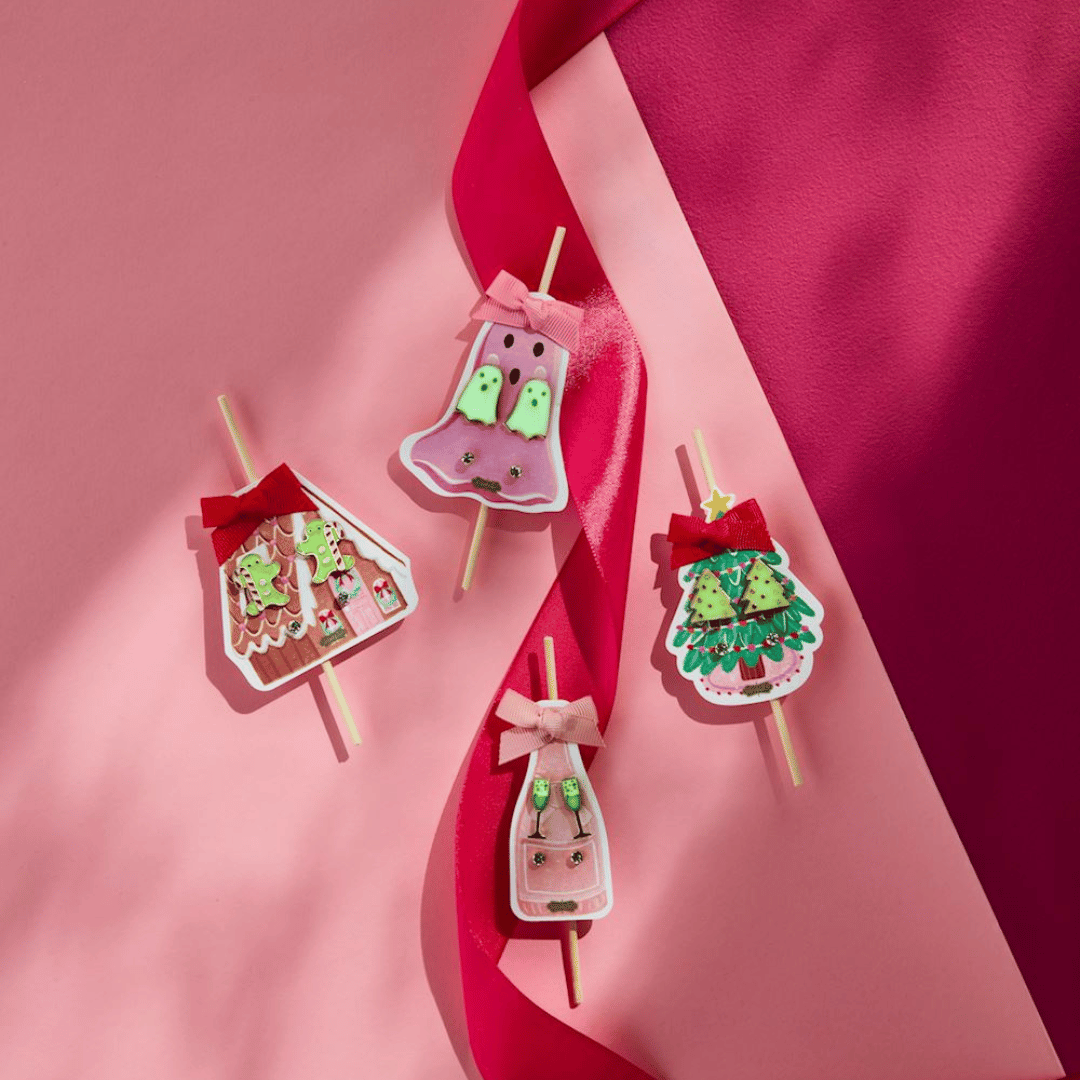 Mud Pie Glow In The Dark Holiday Earring Sets