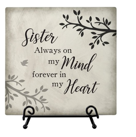 6" Ceramic Plaque With Easel