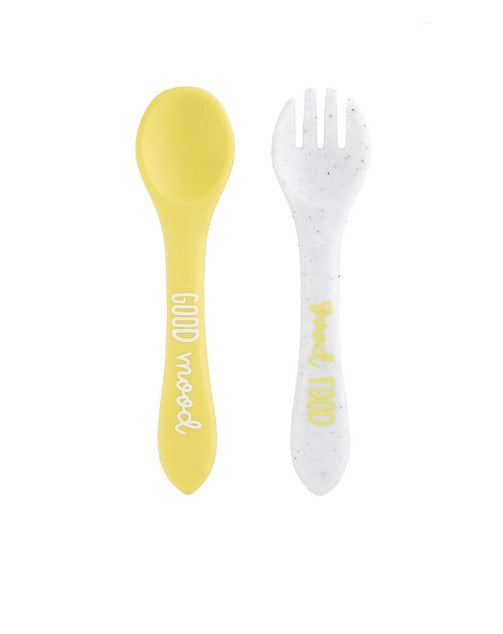 Silicone Fork Spoon Set