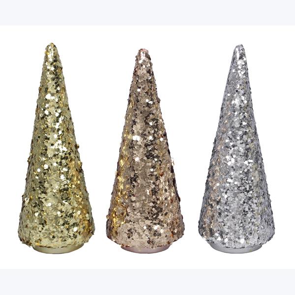 Glitter Cone Trees