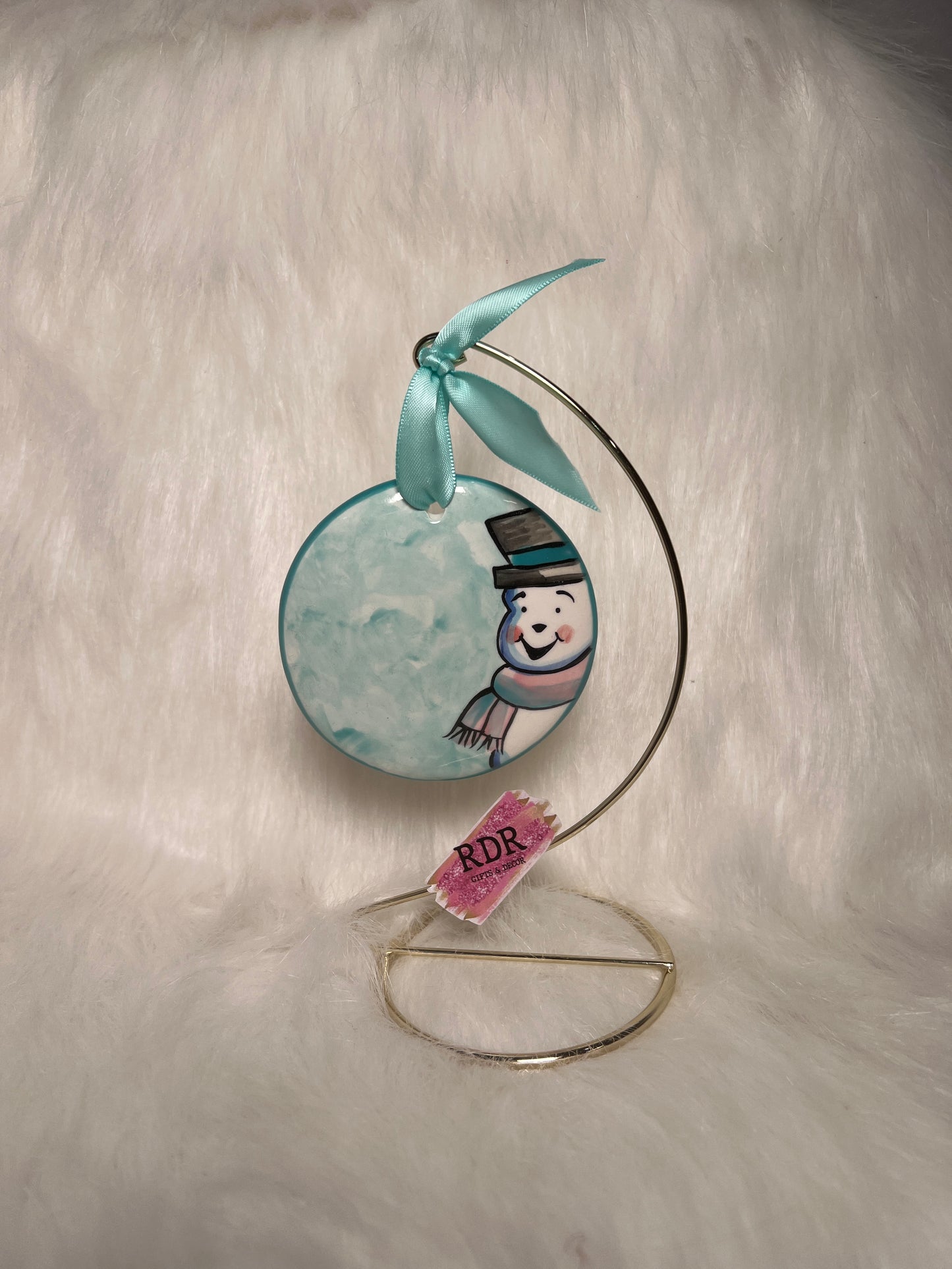 Nola Watkins Traditional Round Hand Painted Ornament