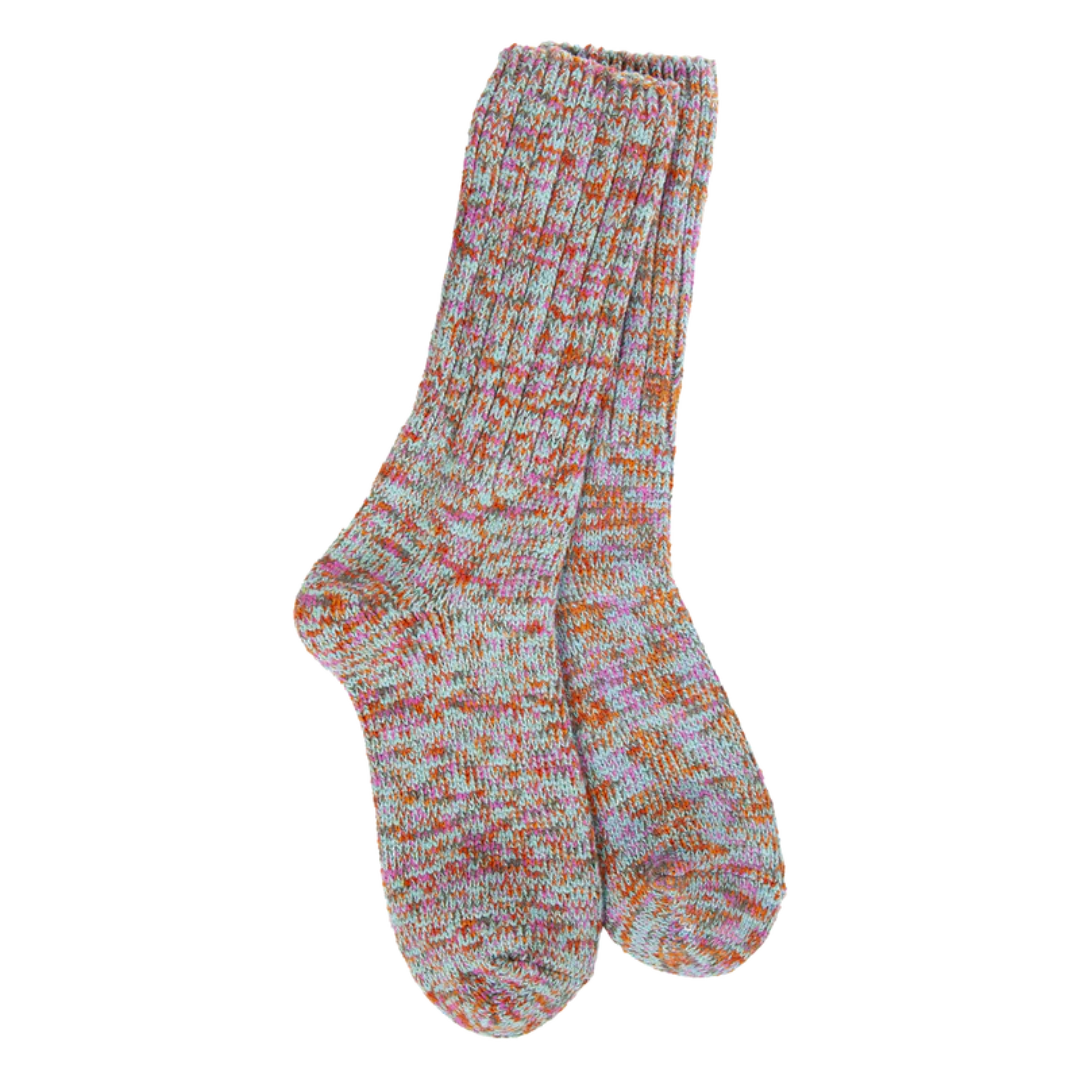 World's Softest Socks - Weekend Collection Ragg Crew - Boho