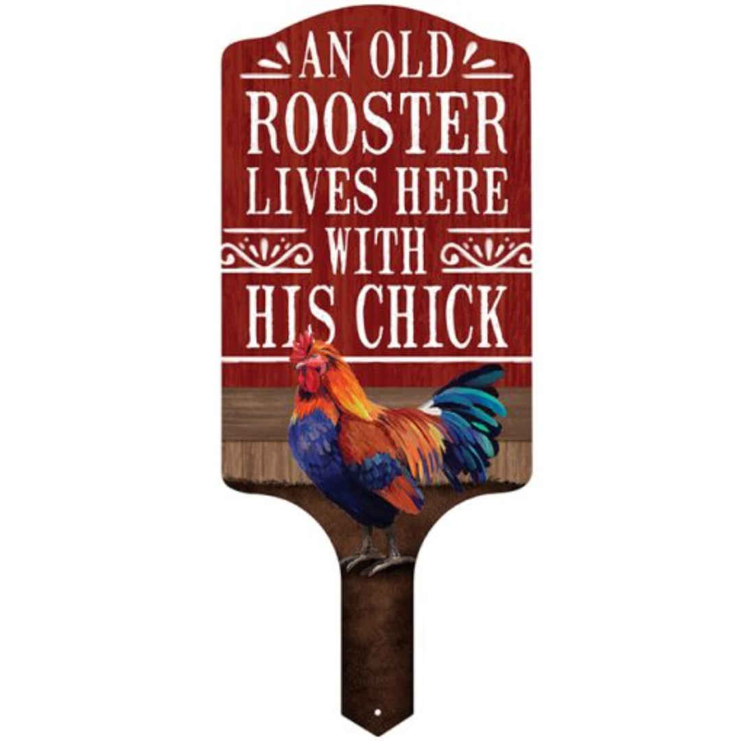 Metal Garden Stake Sign