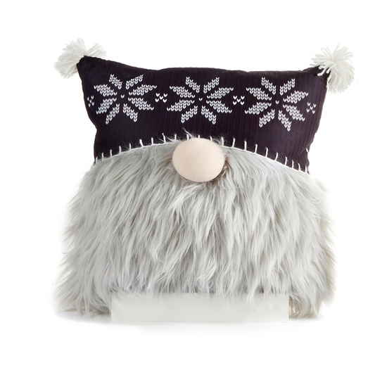 Double Sided 3D Gnome 18x18 Pillow Cover