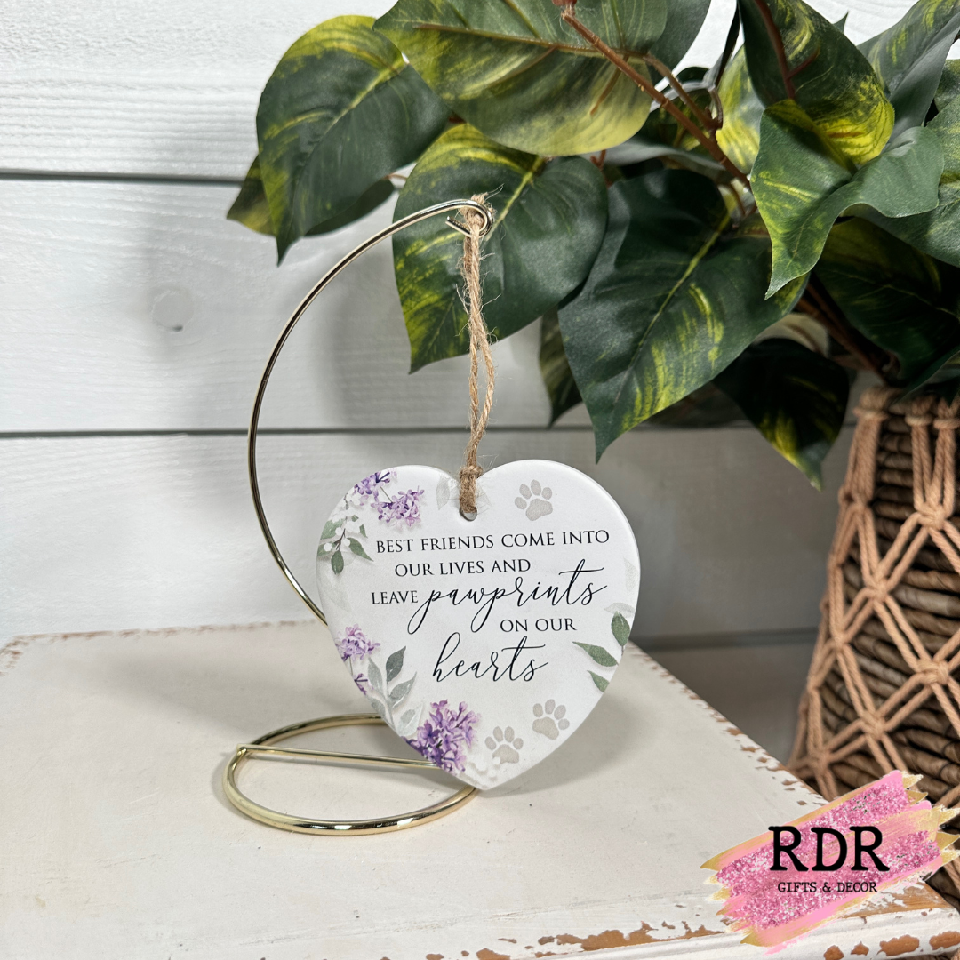 Ceramic Heart Ornament