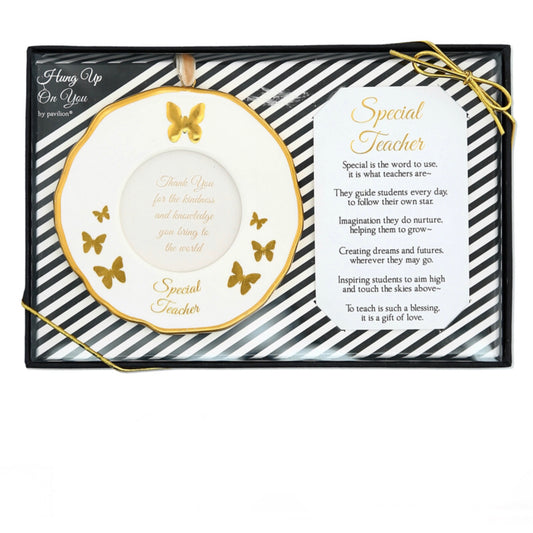 Special Teacher Photo Frame Ornament