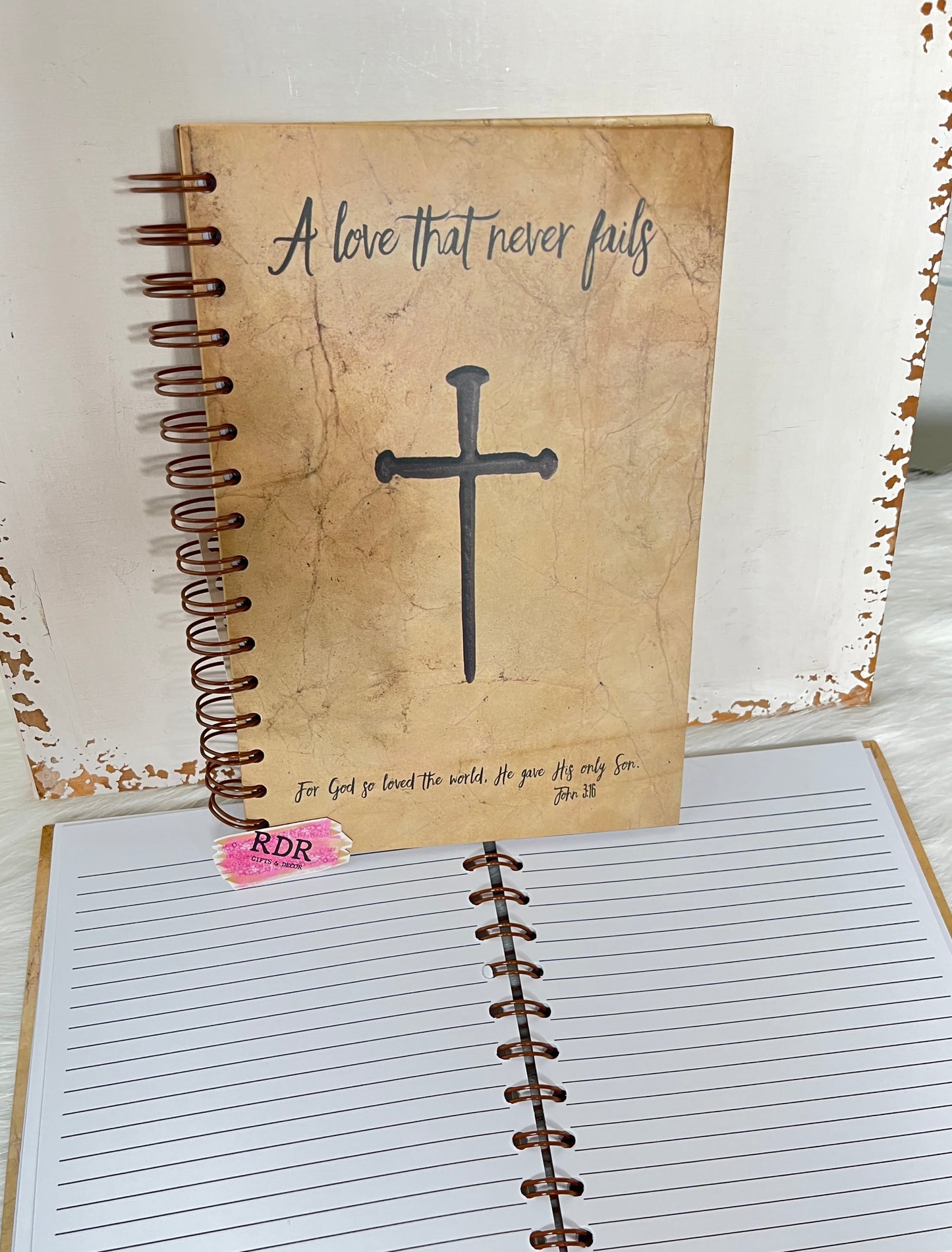 Spiritual Harvest Cross Of Nails Journal