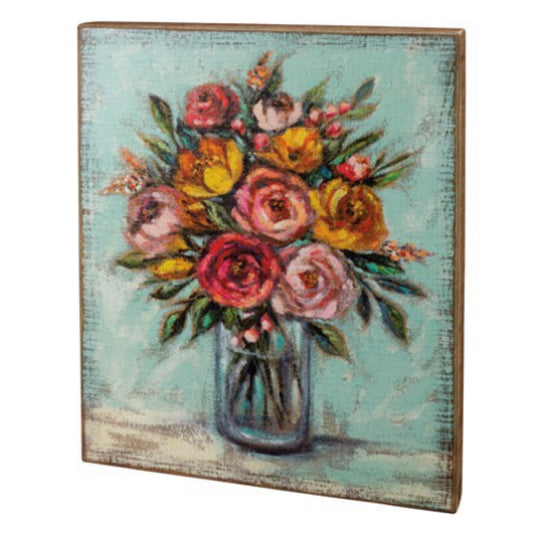 Bouquet In A Jar Box Sign