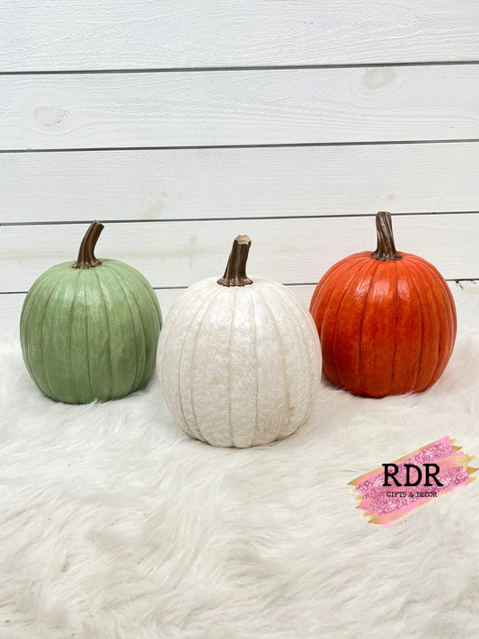 11" Poly Pumpkins