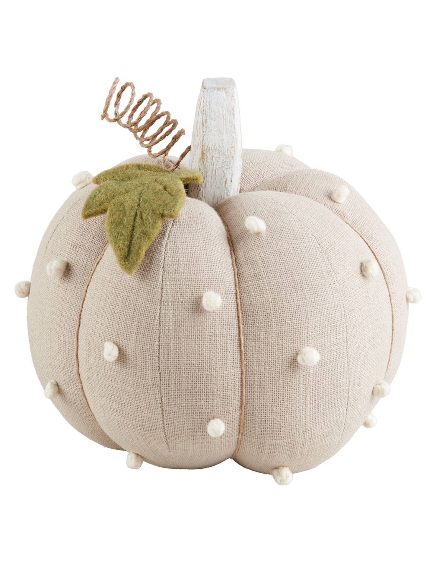 Mud Pie Dotted Stuffed Pumpkin