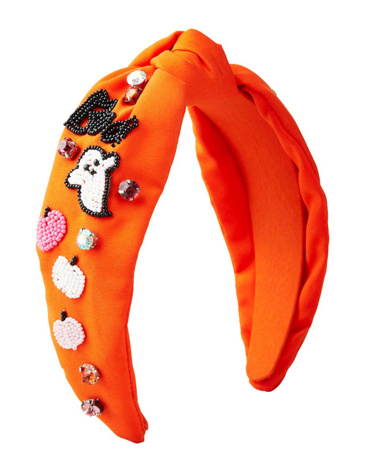 Mud Pie Halloween Beaded Headband