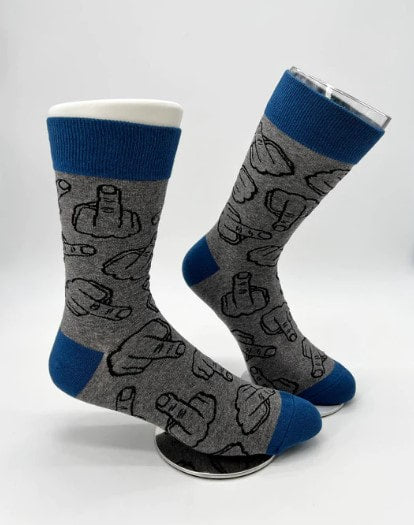 Men's Flip Off Finger Socks
