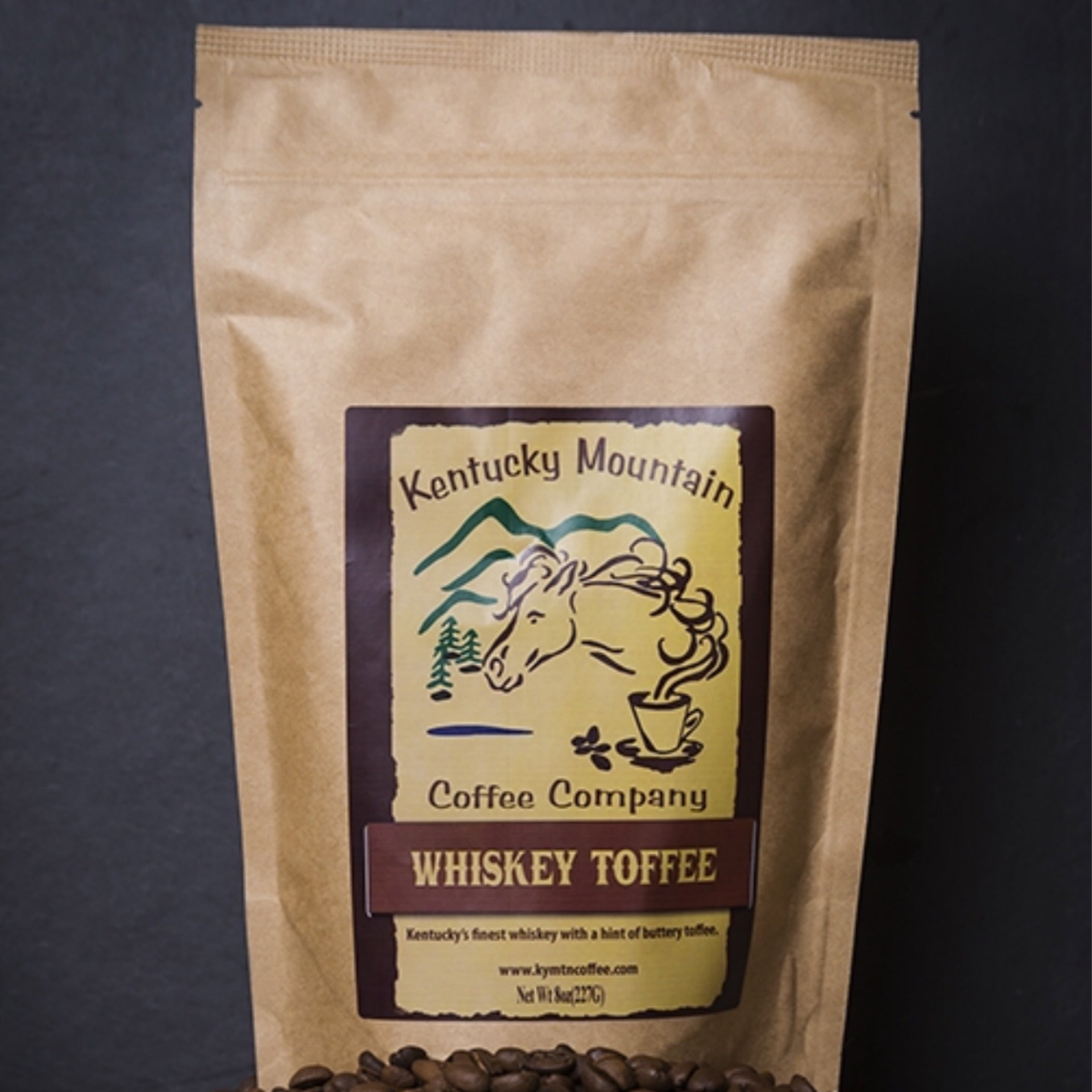 Whiskey Toffee Kentucky Mountain Coffee