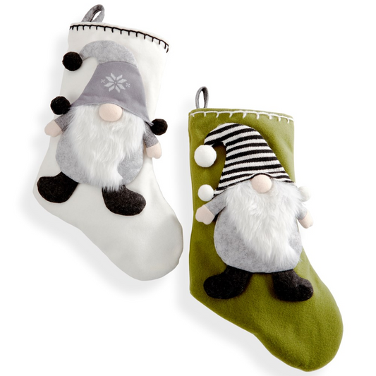3D Gnome Christmas Stocking