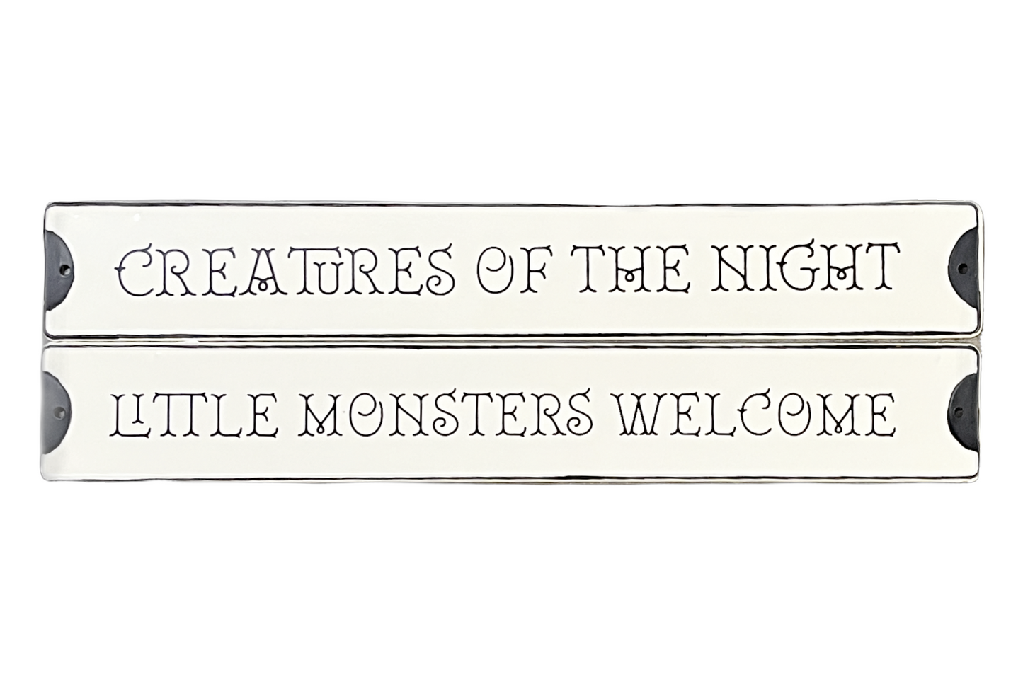 Metal Halloween Long Wall Decor