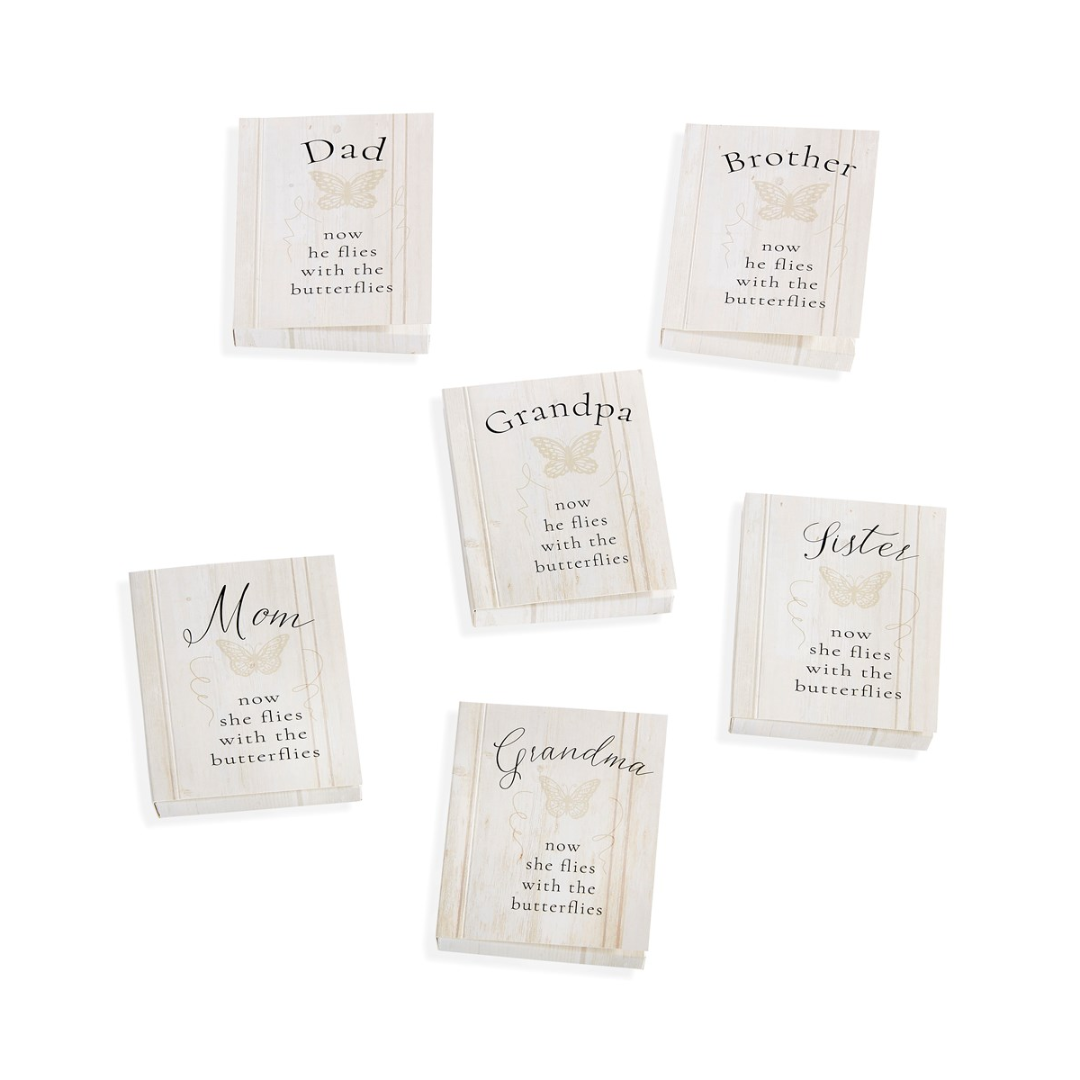 Flies With Butterflies Boxed Keychain