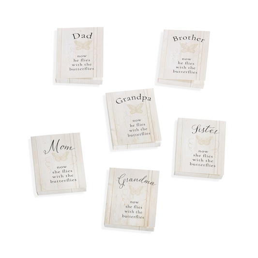 Flies With Butterflies Boxed Keychain