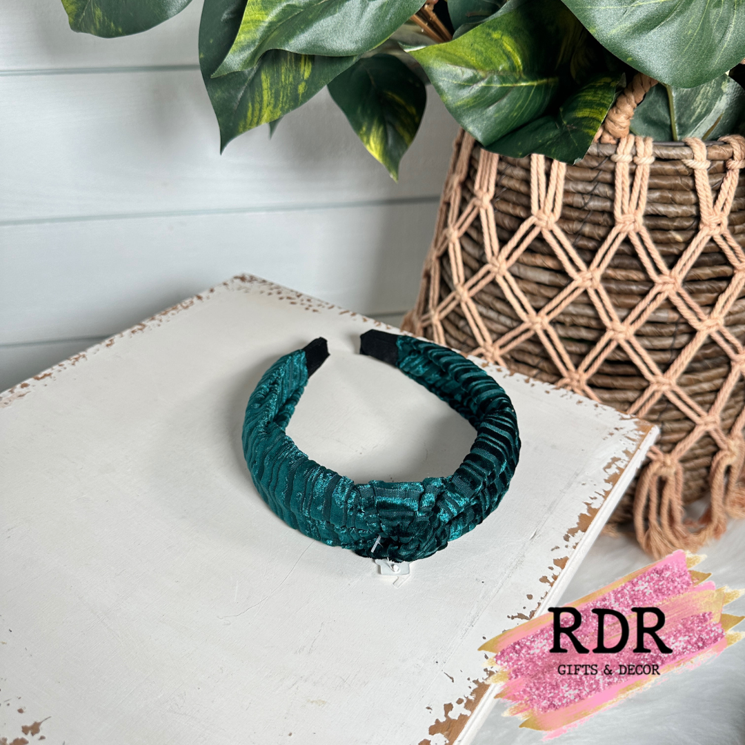 Velvet Knotted Headband