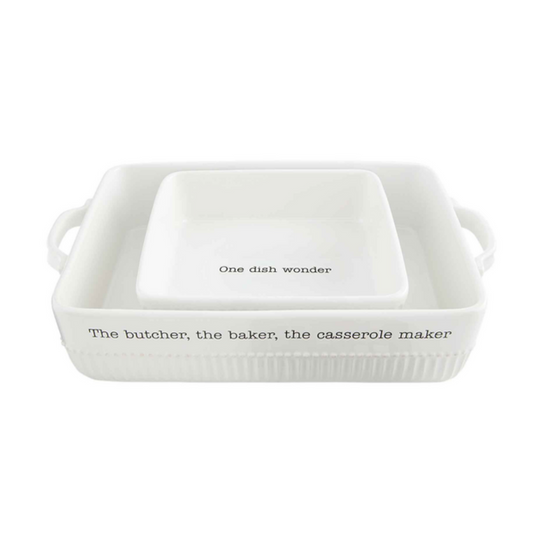 Mud Pie Casserole Baker Dish Set