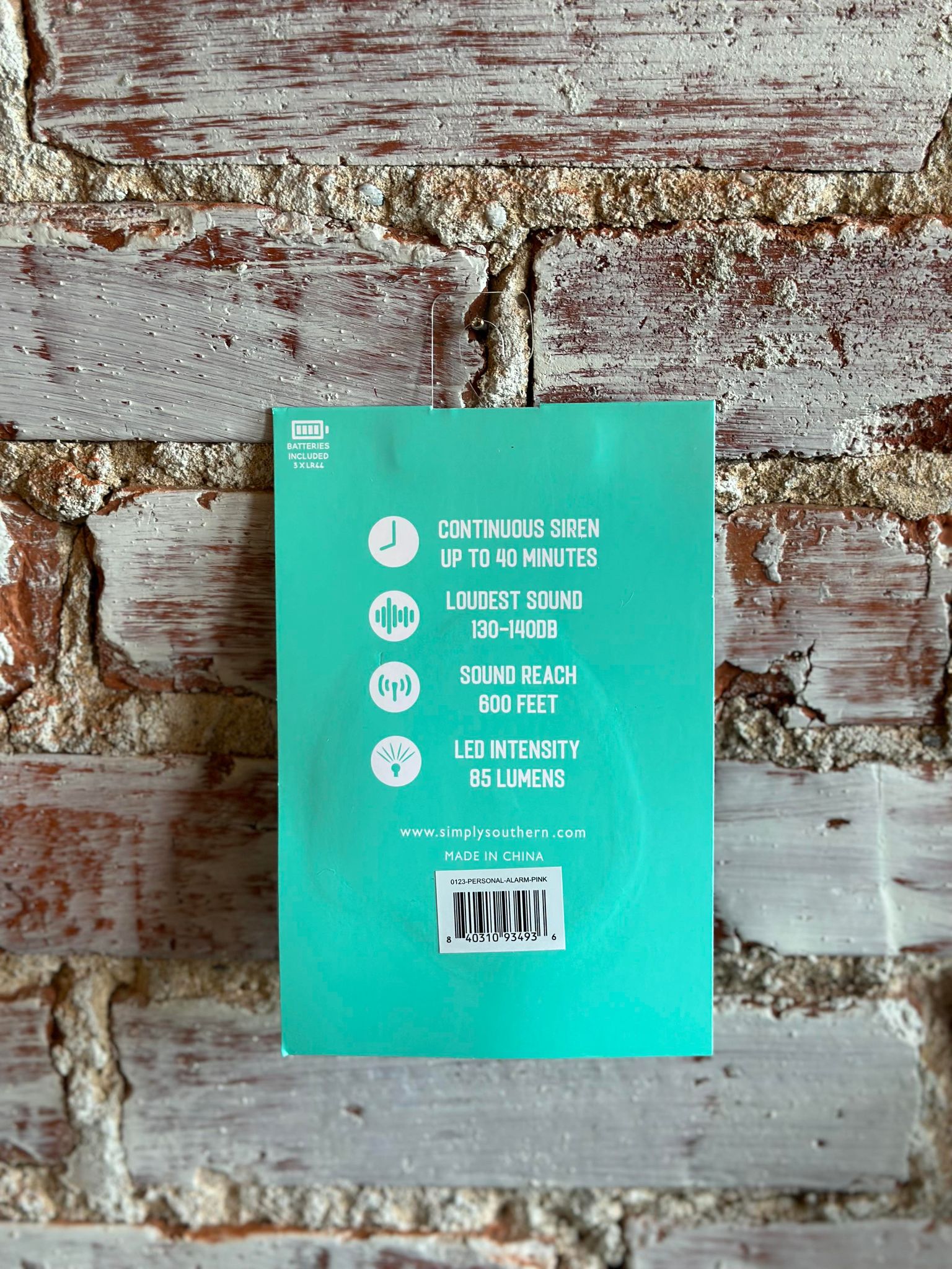 Simply Southern Personal Alarm