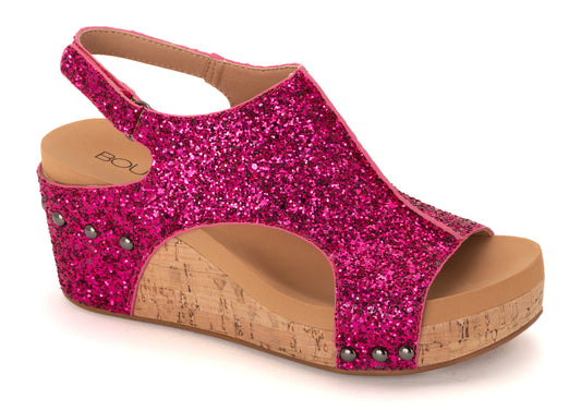 Corky's Fuchsia Glitter Carley
