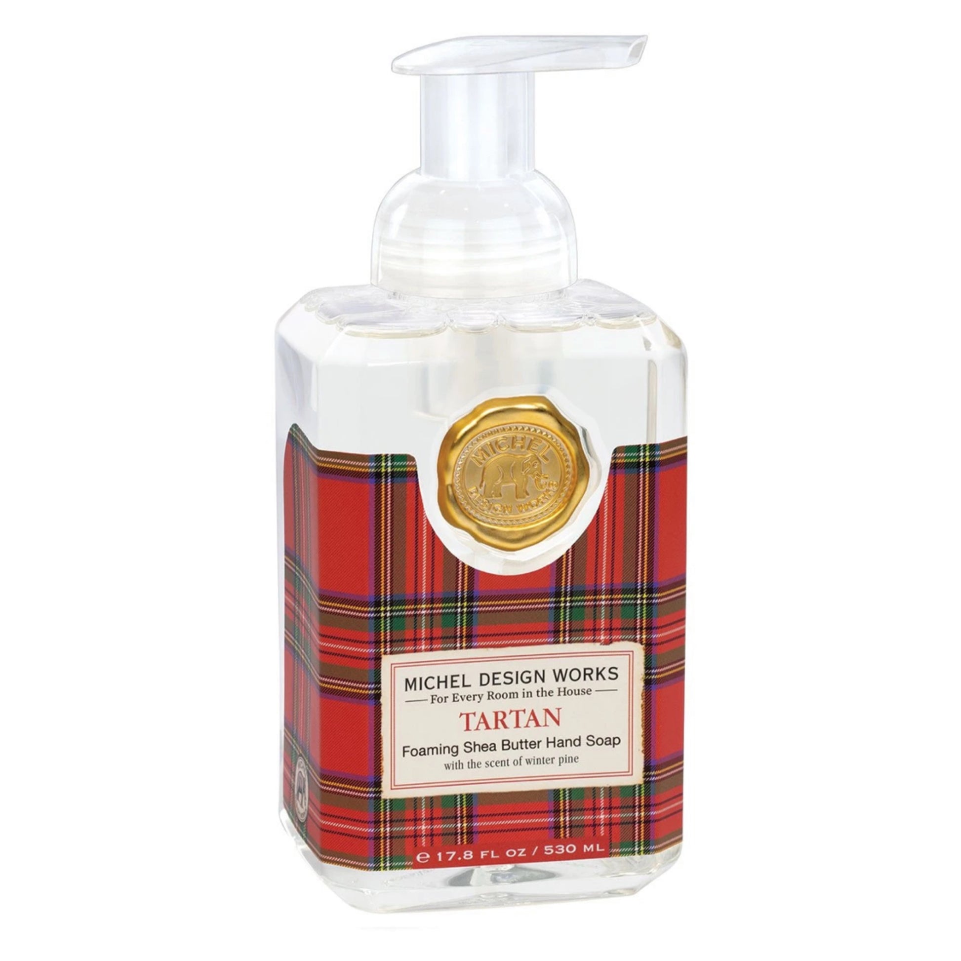 Michel Design Works Tartan Foaming Shea Butter Hand Soap