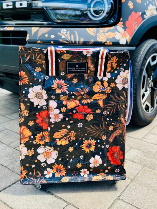Simply Southern Rolling Tote Bag