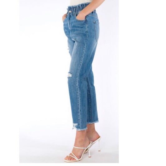 Kancan Quincy High Rise Mom Jeans