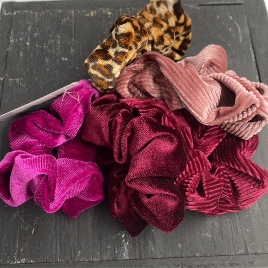 Assorted Velvet Scrunchies