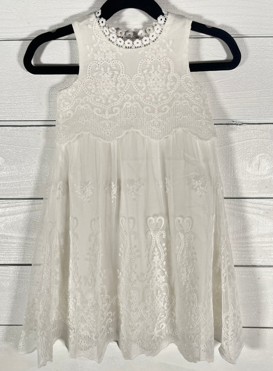 Classic White Christening Gown