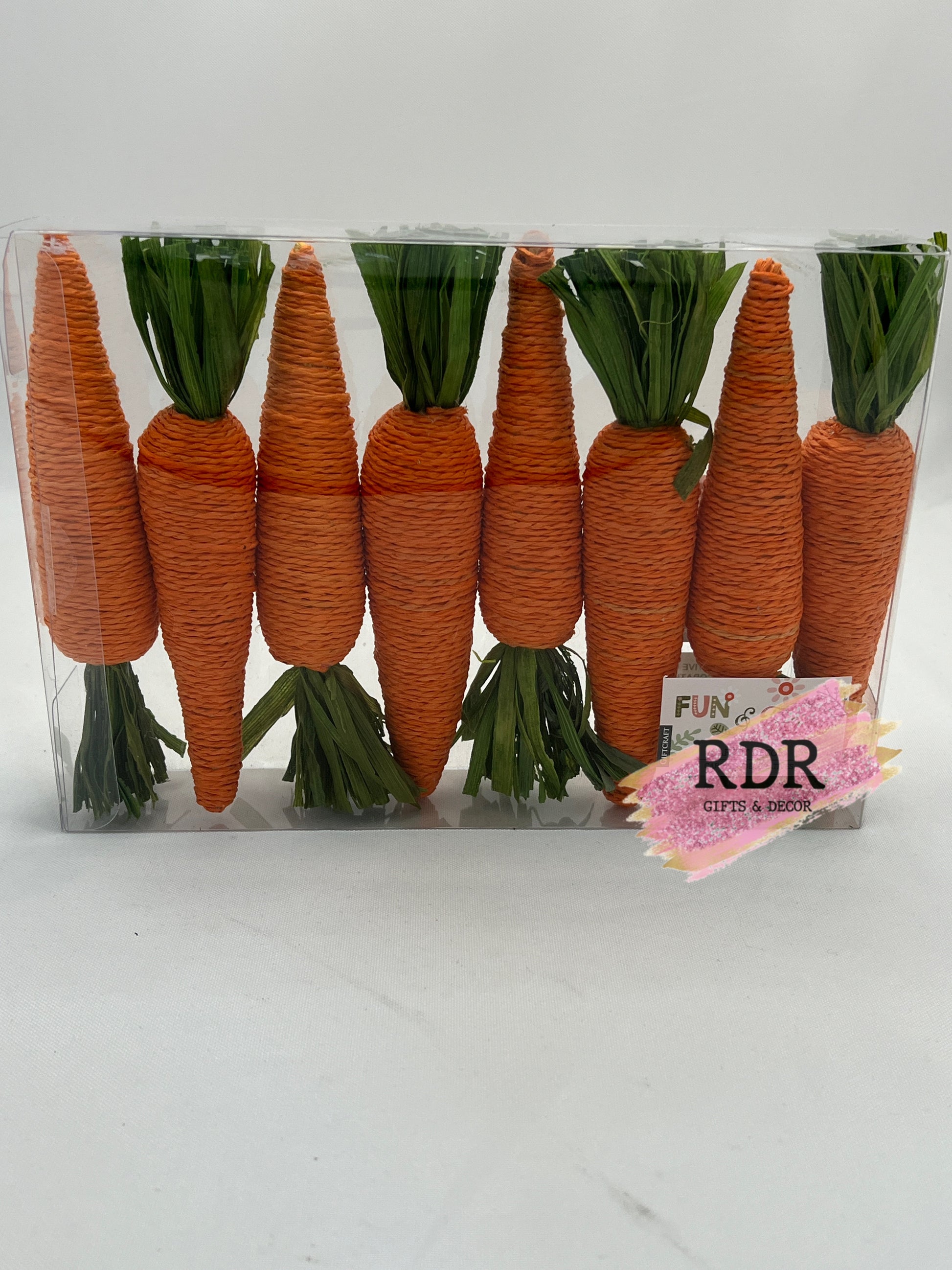 Set of Eight Carrots - Easter