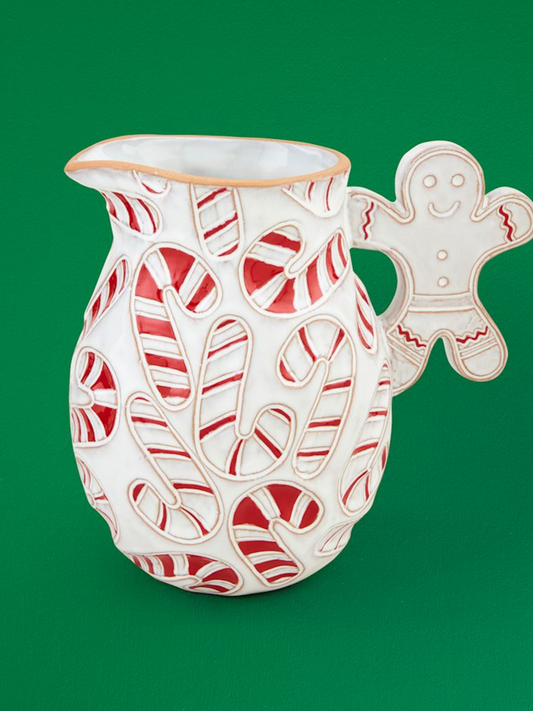 Candy Cane Pitcher