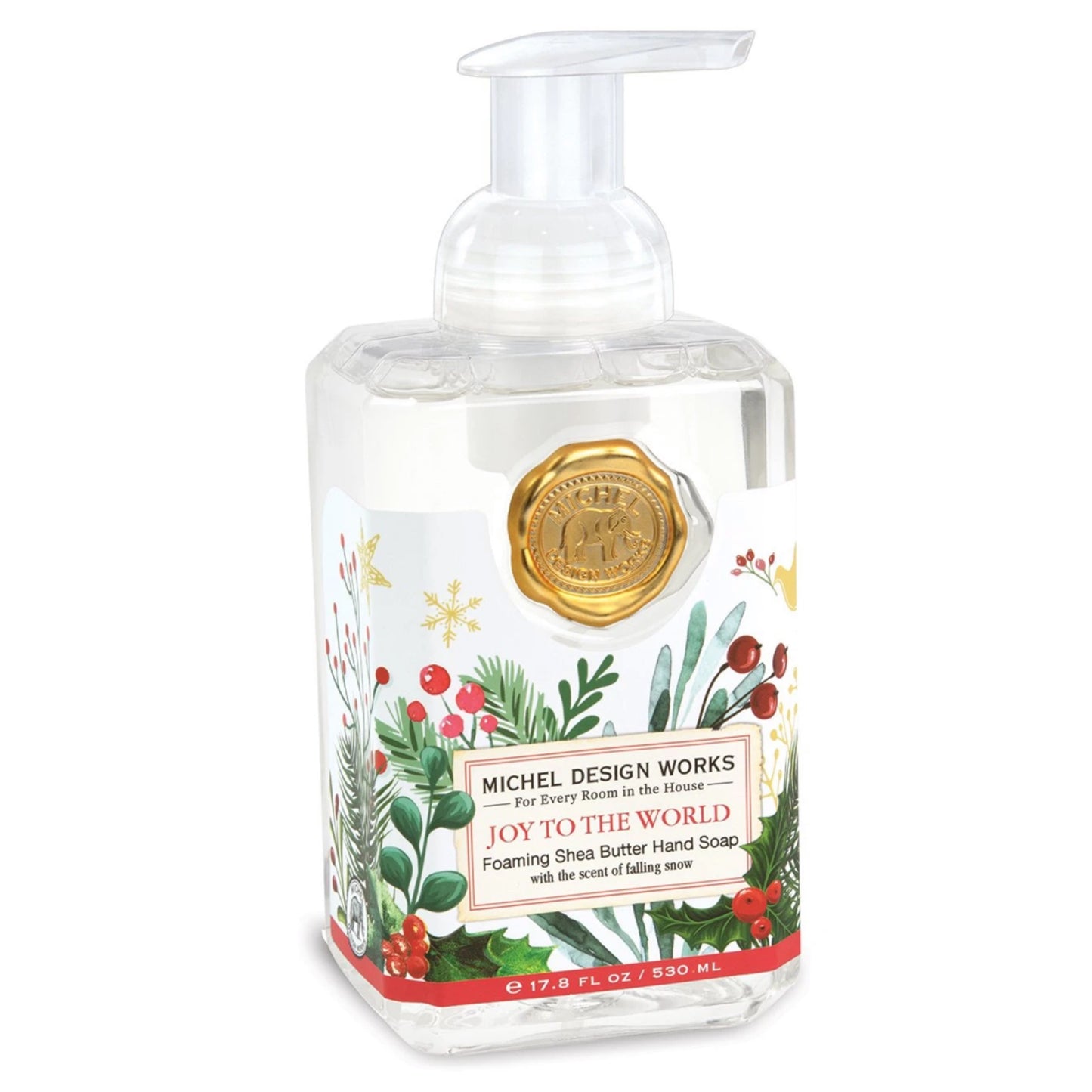 Michel Design Works Joy To The World Foaming Shea Butter Hand Soap