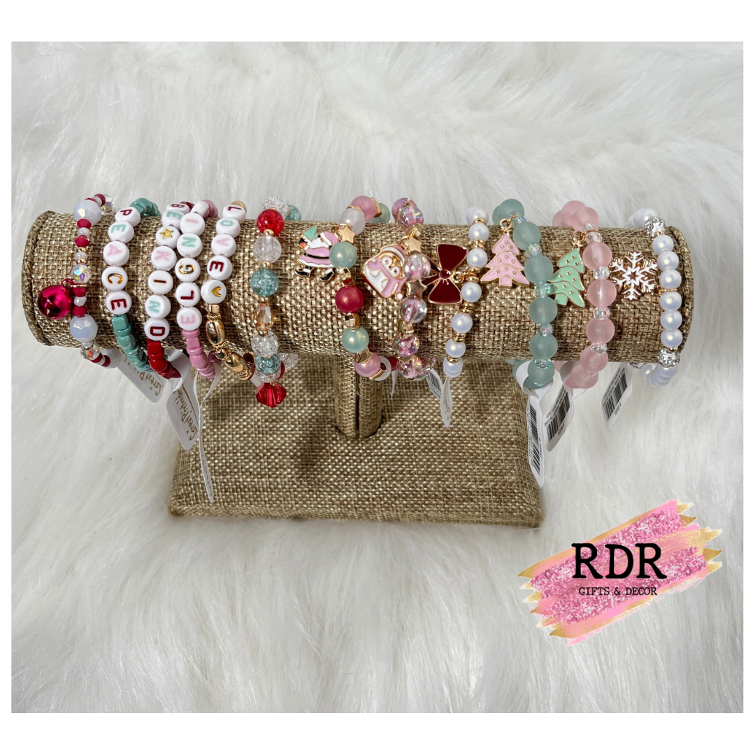 Kids Holiday Stretch Bracelets