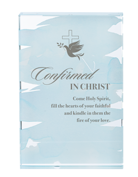 Glass Block Sacrament Gift