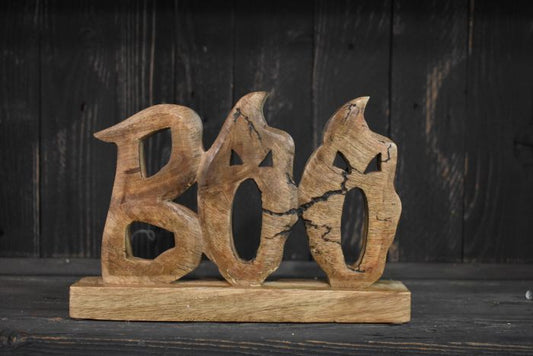 Crackle Wooden Ghost