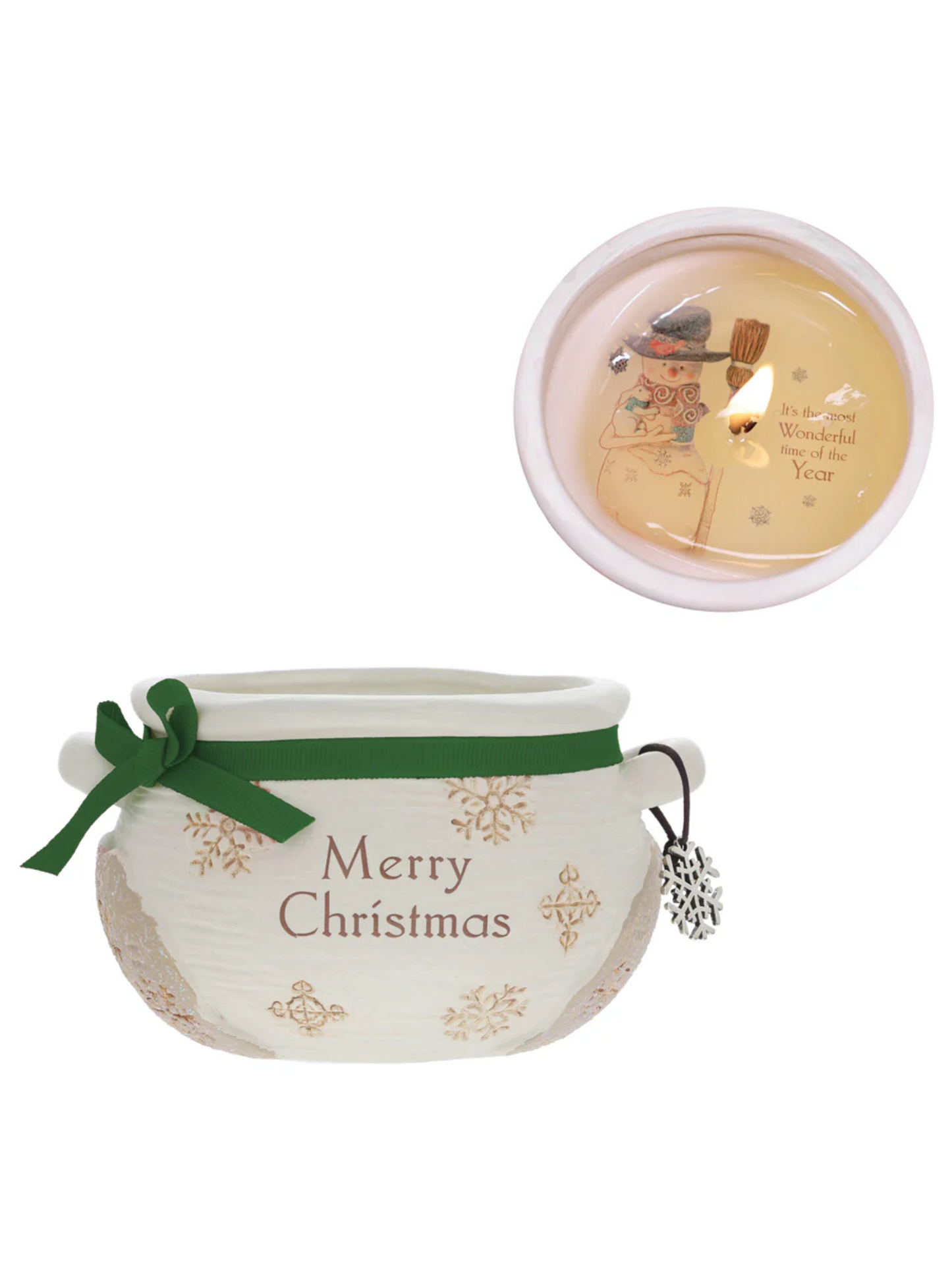 Merry Christmas Wax Reveal 9oz Candle