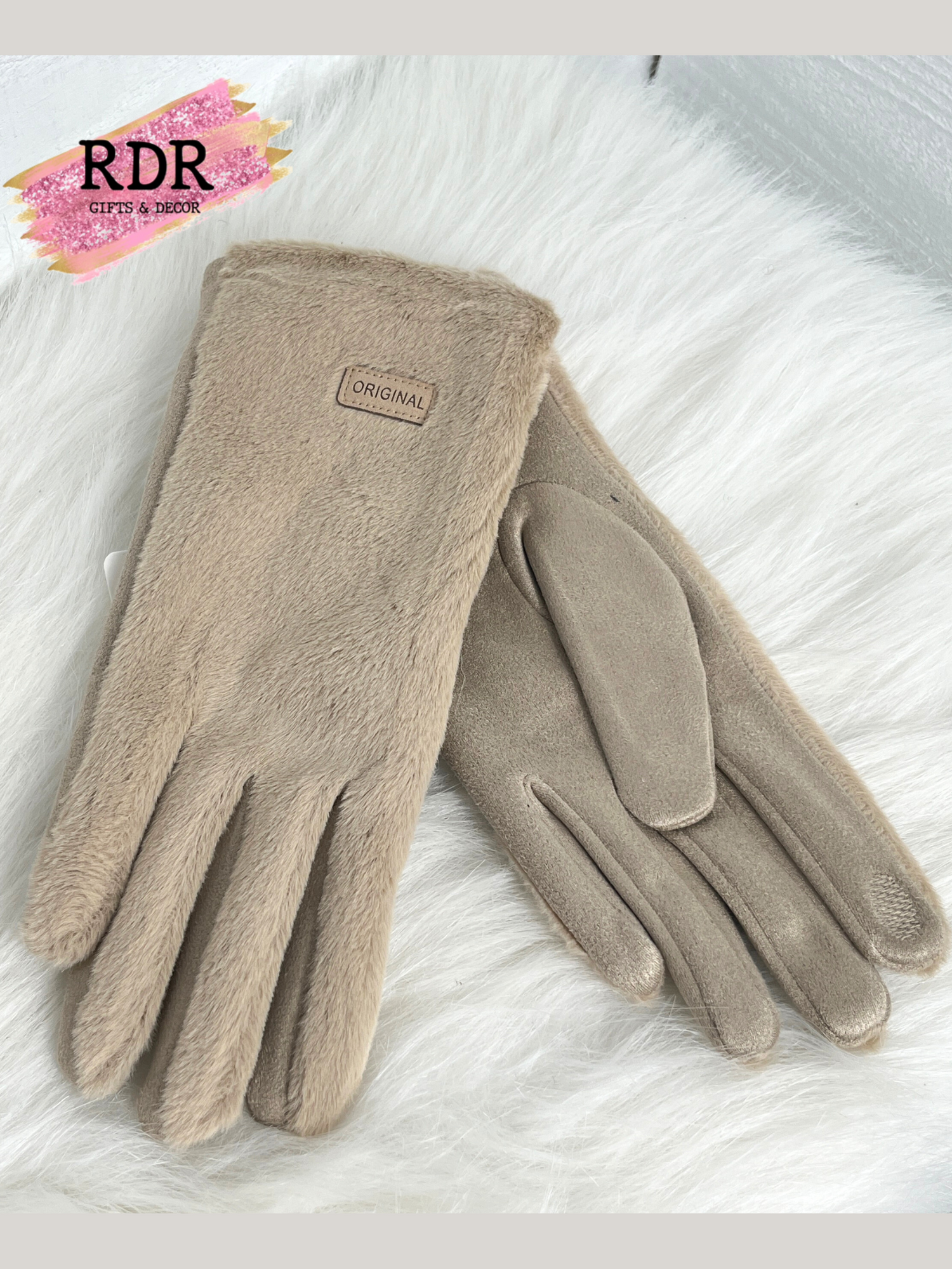 Soft Faux Fur Gloves