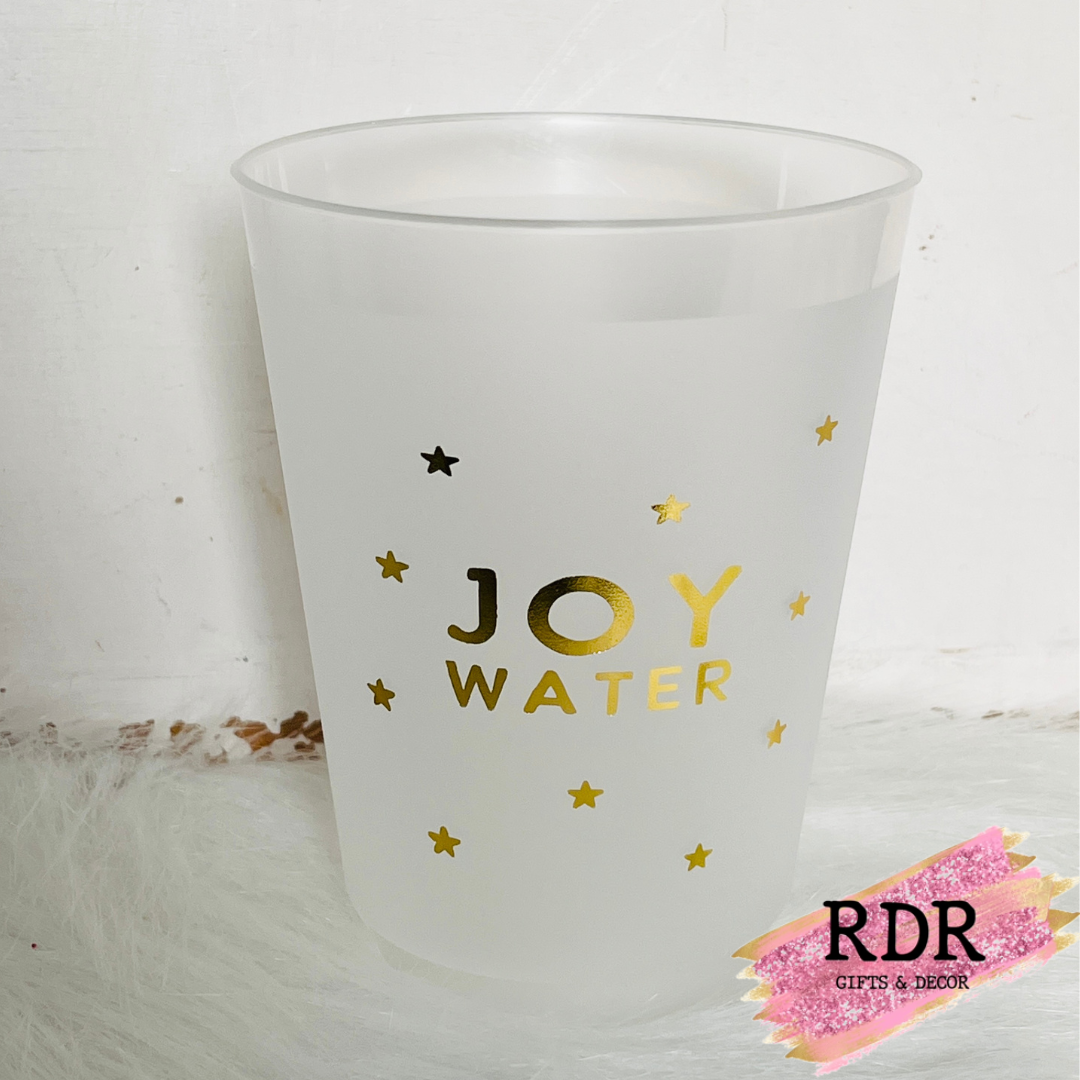 Holiday Frosted Cups- Pack of 6