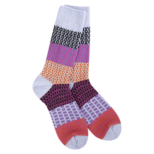 Weekend Collection Gallery Crew Socks - Lavender