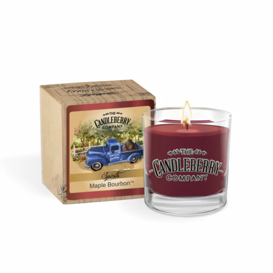 The Candleberry Company- Bourbon Spirits Collection Candles