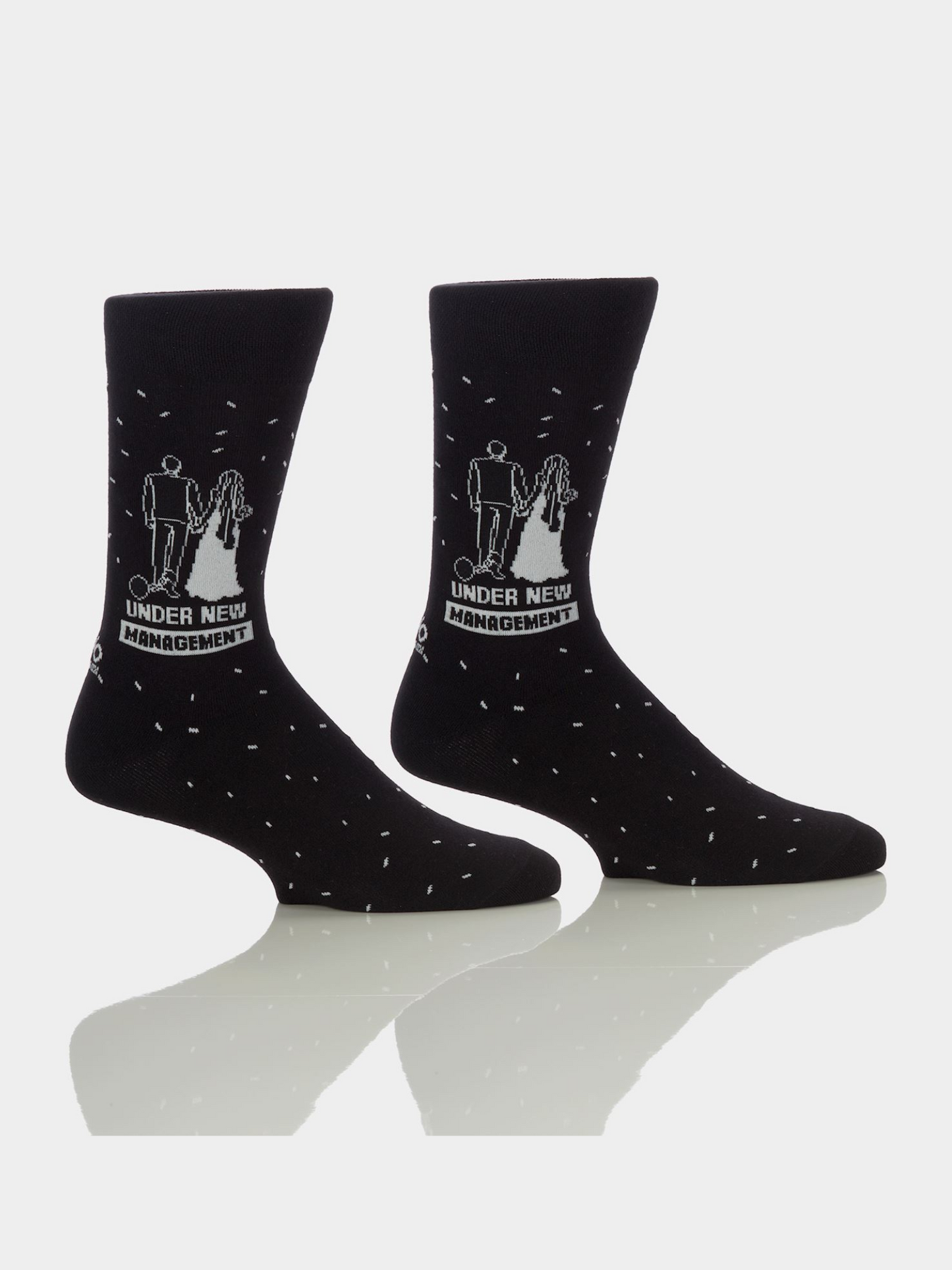 Men's Funny Crew Socks- Under New Management