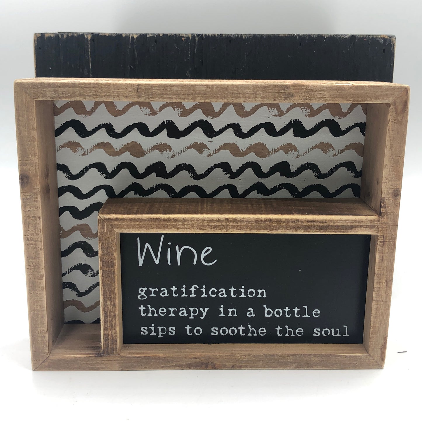 Wine Inset Box Sign