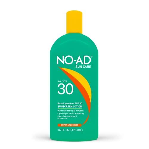 No-AD SPF 30 Sunscreen Lotion 16oz