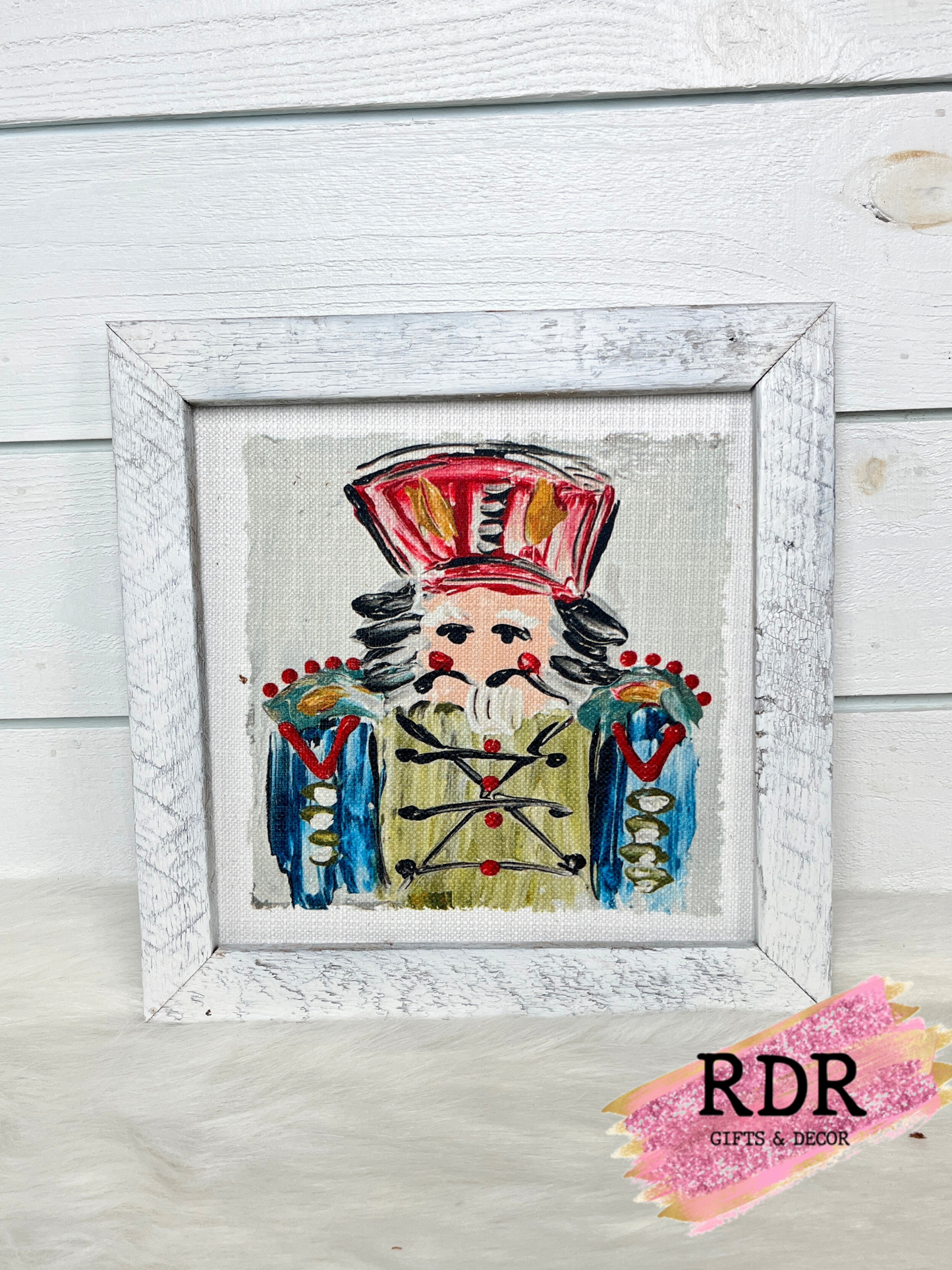 Southern Cotton Mill Christmas Pictures With White Frame