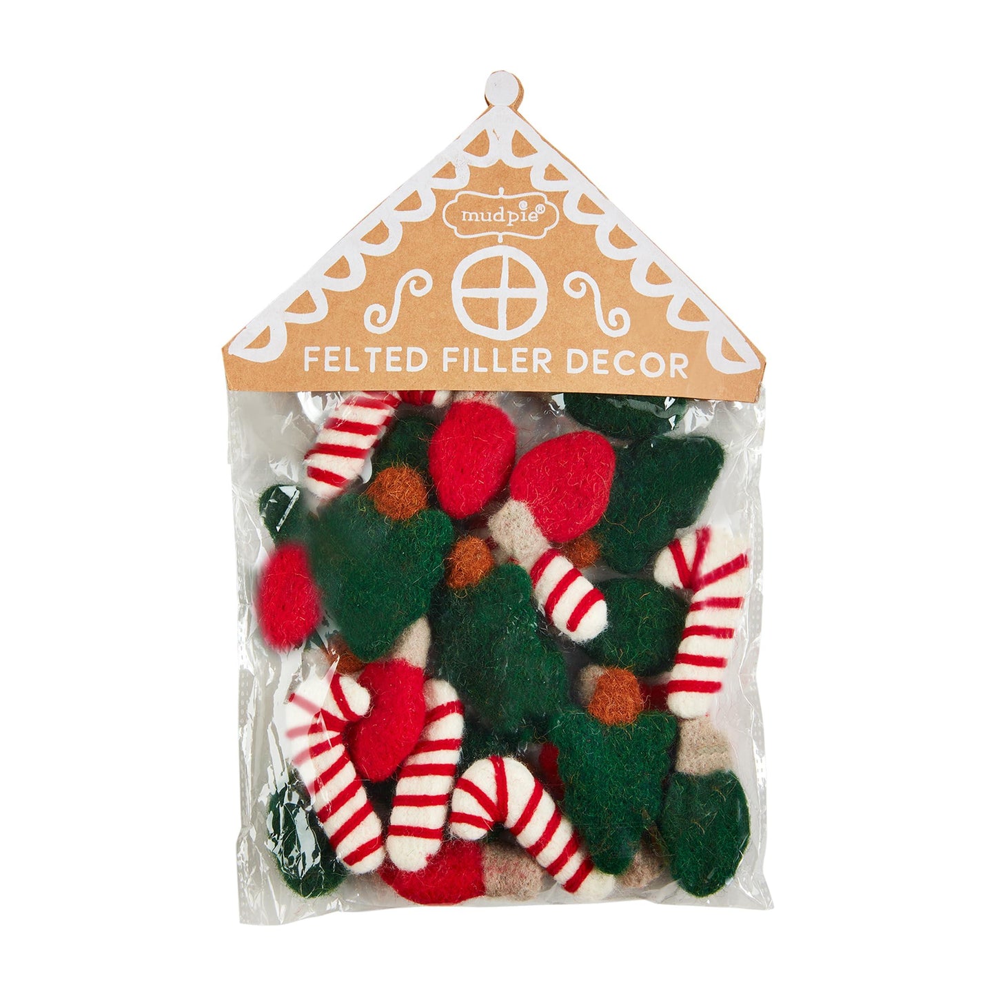 Mud Pie Tree Felted Decorative Filler
