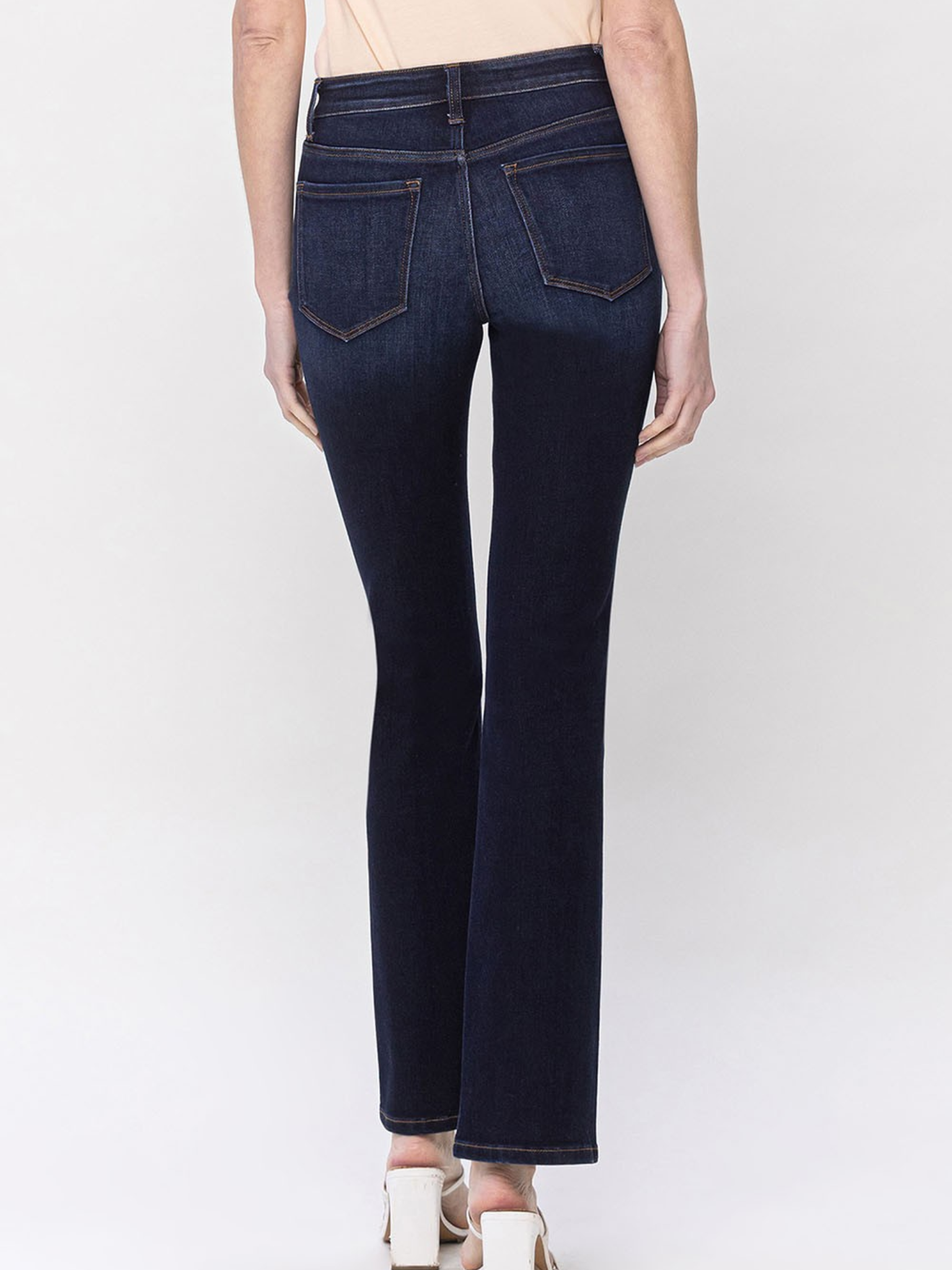 Vervet Miranda Mid Rise Boot Cut Jeans