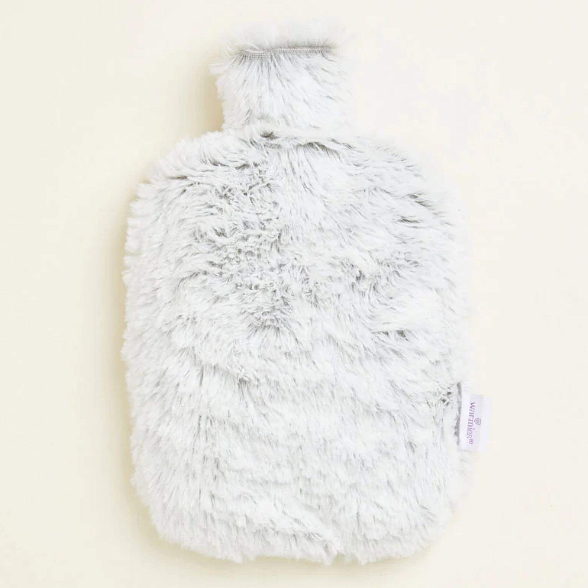 Marshmallow Grey Microwavable Bottle Warmie