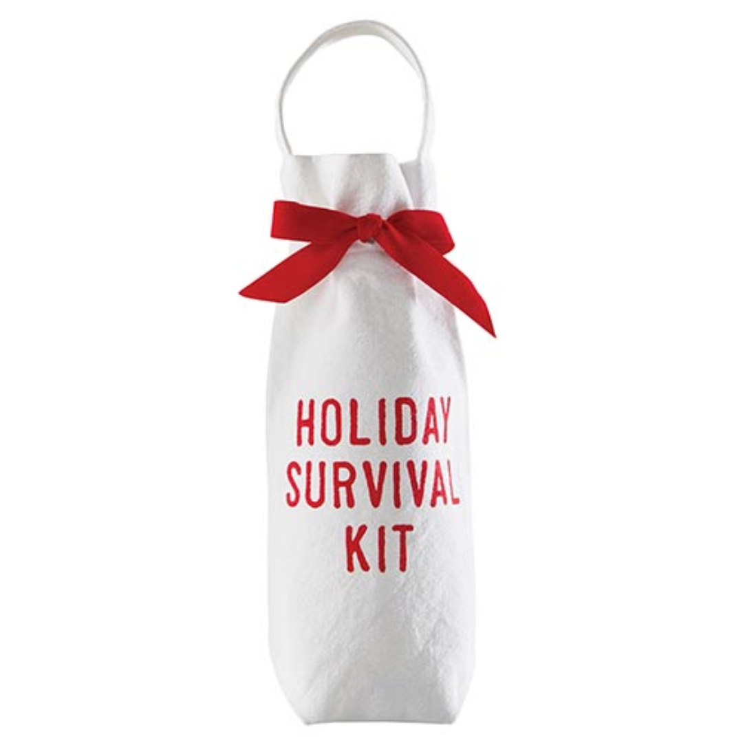 Holiday Wine Bags