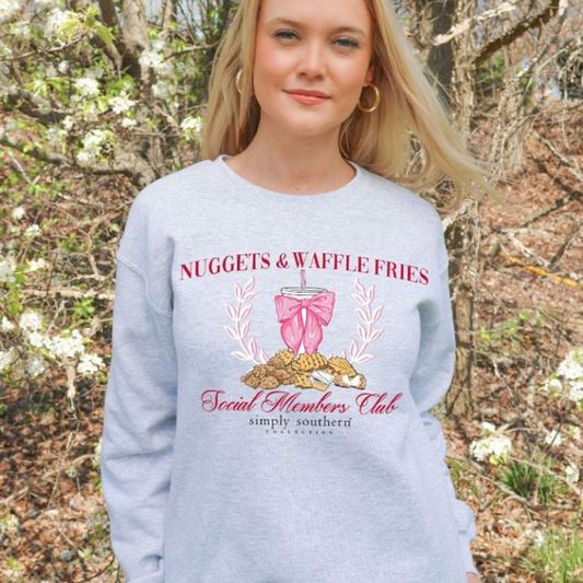 Simply Southern Ash Crewneck - Nuggets